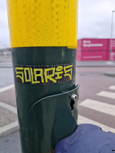 Street sticker SOLARES - I PRISKE TEKRIK SWEDEN