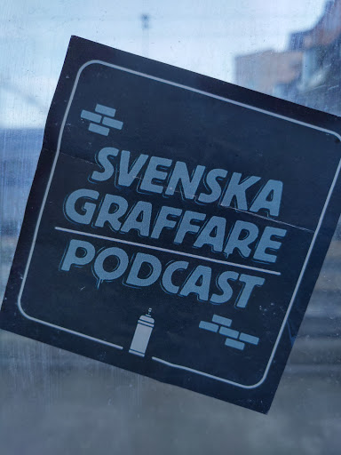 Street sticker SVENSKA GRAFFARE PODCAST