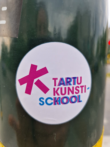 Street sticker Stockholm TARTU KUNSTI SCHOOL