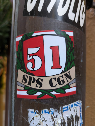 Street sticker Stockholm 5 1 SPS CGN