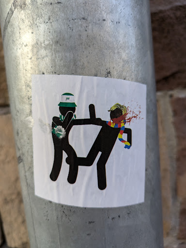 Street sticker Stockholm 