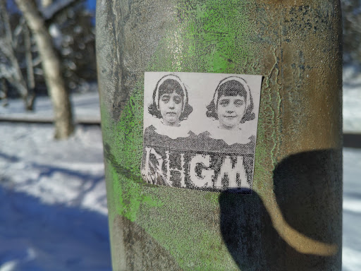 Street sticker Stockholm DHGM