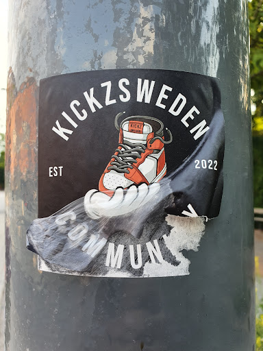 Street sticker KICKZSWEDEN COMMUNITY 2022