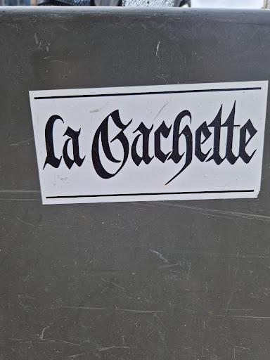 Street sticker Stockholm La Gachette