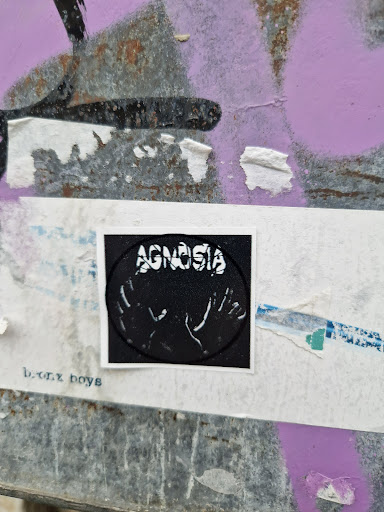 Street sticker Stockholm AGNOSIA bronz boys