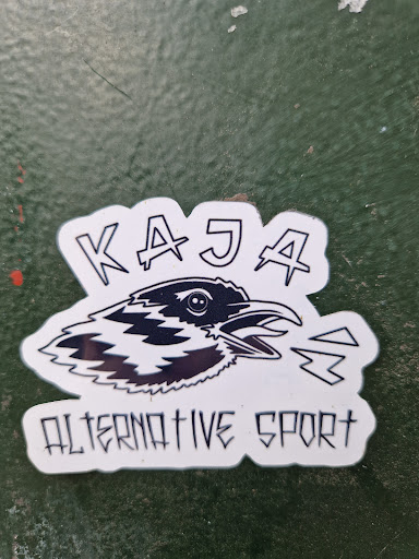 Street sticker Stockholm KAJA ALTERNATIVE SPORT