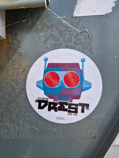 Street sticker STYLEWRITING DREST SINCE-1995 DREST_