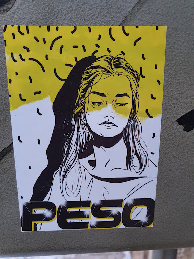 Street sticker PESO