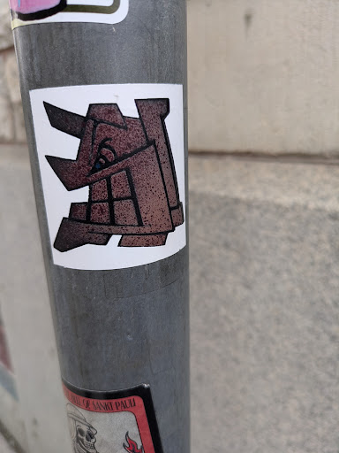 Street sticker HEHELL OF SANKT PAULI