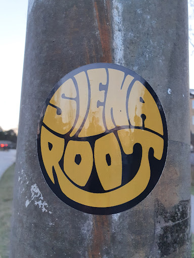 Street sticker Stockholm Siena root