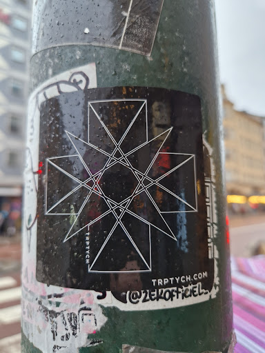 Street sticker Stockholm TRPTYCH TRPTYCH.COM @ZEKOFFiCiEL-