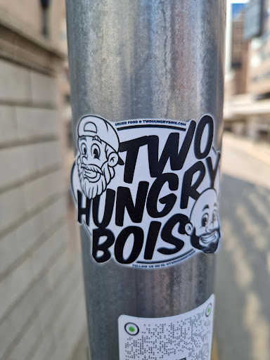 Street sticker Stockholm TWO HUNGRY BOIS <a class="a-tag" href="https://www.instagram.com/twohungrybois/">https://www.instagram.com/twohungrybois/</a>