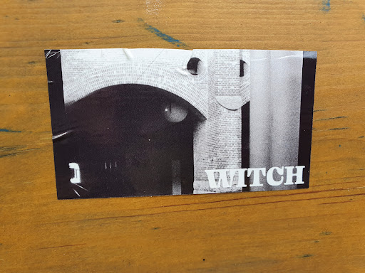 Street sticker WITCH