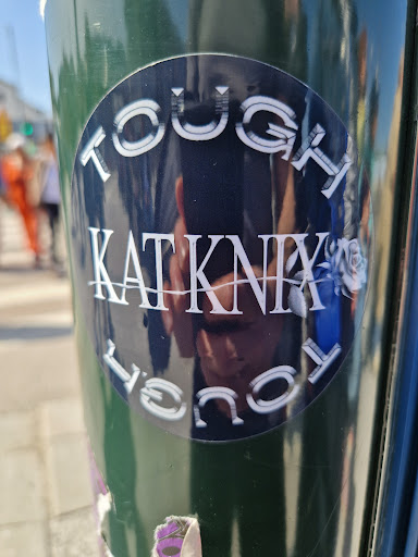 Street sticker Stockholm TOUCH KAT KATX