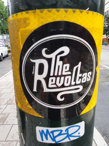 Street sticker Stockholm SQUARE UNION The R Revolbasi MBR