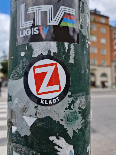 Street sticker Z KLART