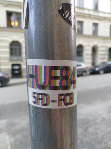 Street sticker HUE84 SIFD-FCB