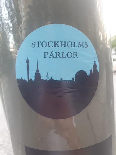 Street sticker Stockholm STOCKHOLMS P&Auml;RLOR