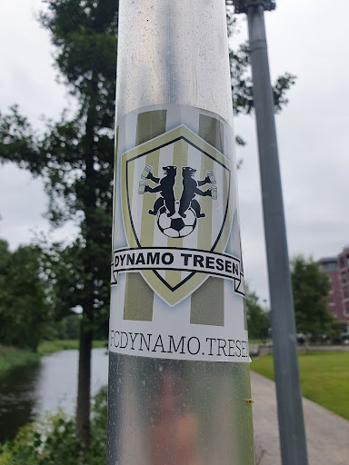 Street sticker Stockholm DYNAMO TRESEN FCDYNAMO.TRESEN