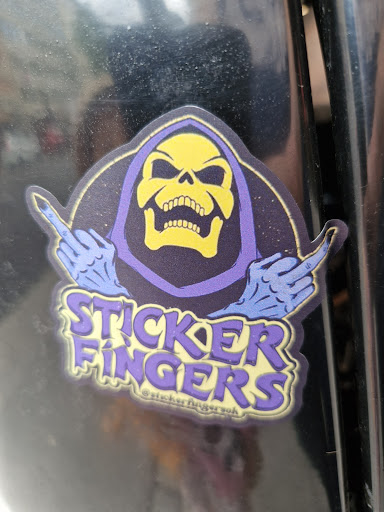 Street sticker STICKER FINGERS @sticker fingersok