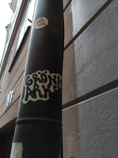 Street sticker Stockholm 