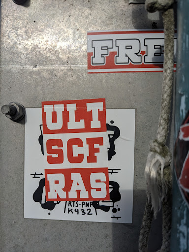 Street sticker FRE ULT SCF RAS RTS-PNP K432