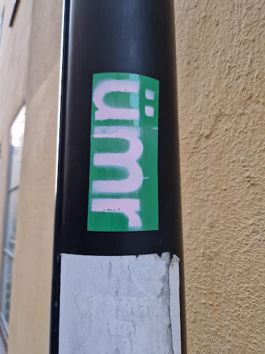 Street sticker &uuml;mr