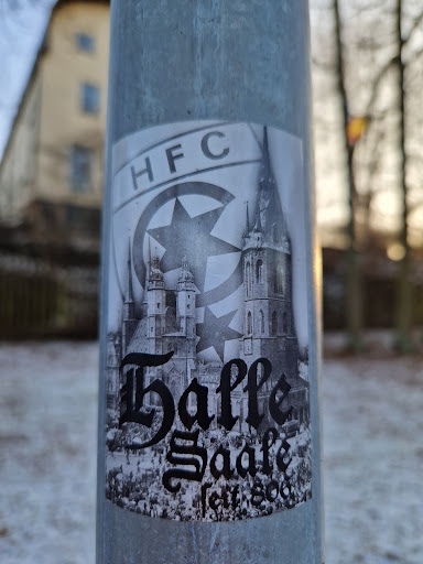 Street sticker Stockholm HFC Saal feir-sog