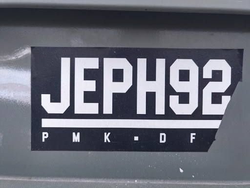 Street sticker Stockholm JEPH92 P MK . D F