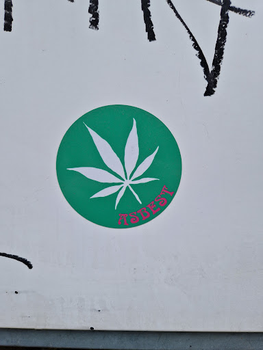 Street sticker ASBEST