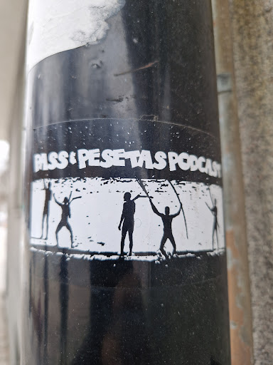 Street sticker Stockholm PASS E