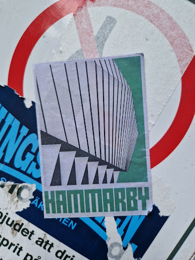 Street sticker HAMMARBY