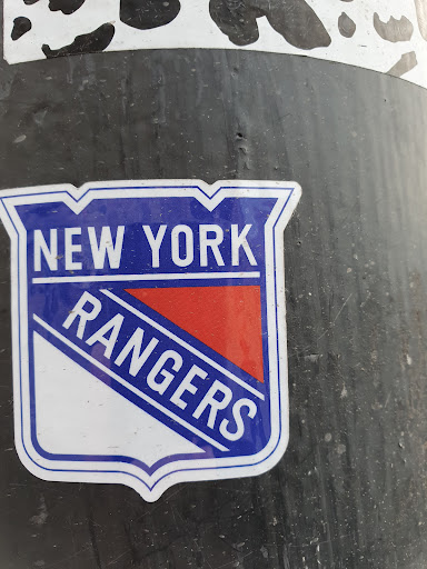 Street sticker Stockholm NEW YORK RANGERS