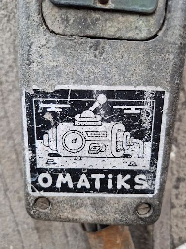 Street sticker Stockholm OMATIKS