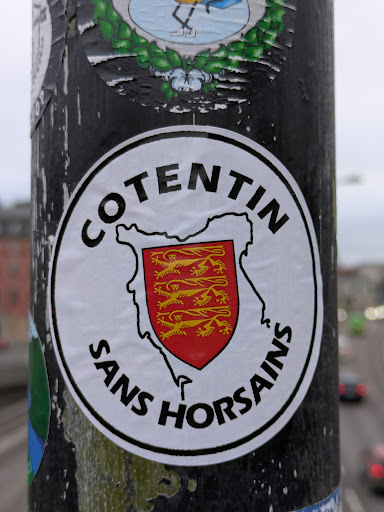 Street sticker Stockholm R 0 COTENTIN SANS HORSAINS