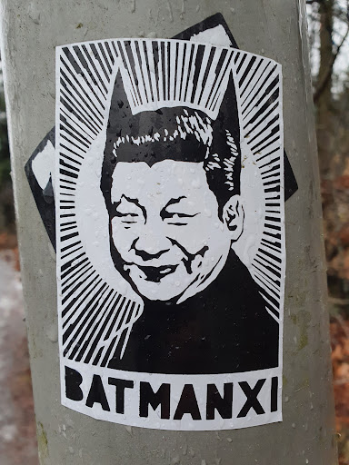 Street sticker BATMANXI
