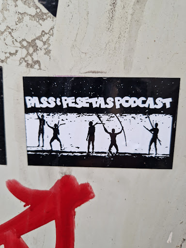 Street sticker PASS E PESEDISPODCAST