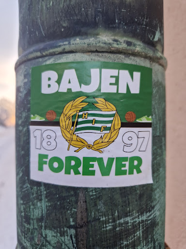 Street sticker BAJEN H I F 97 18 FOREVER