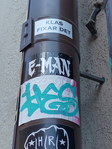 Street sticker KLAS FIXAR DET -MAN HR