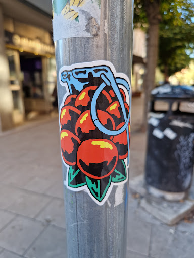 Street sticker Stockholm 