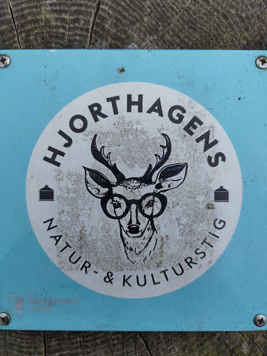 Street sticker Stockholm HJORTHAGENS NATUR&amp;KULTURSTIG