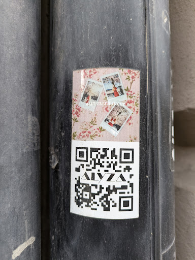 Street sticker AUT/ELLER INGET