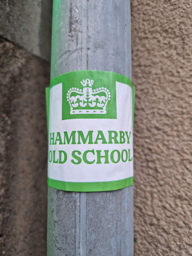 Street sticker Stockholm HAMMARBY OLD SCHOOL