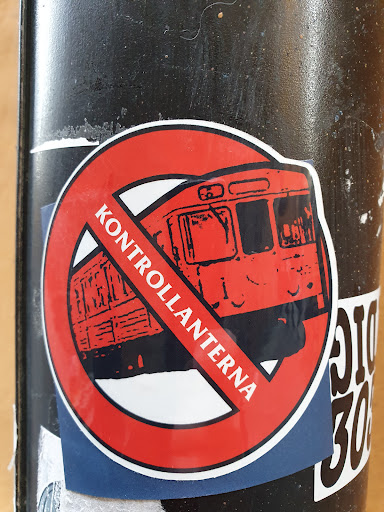 Street sticker KONTROLLANTERNA