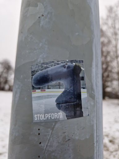 Street sticker Stockholm FEX STOLPFORM