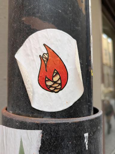 Street sticker Stockholm 