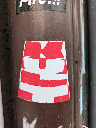 Street sticker Stockholm 