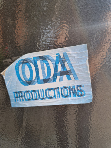 Street sticker Stockholm ODA PRODUCTIONS