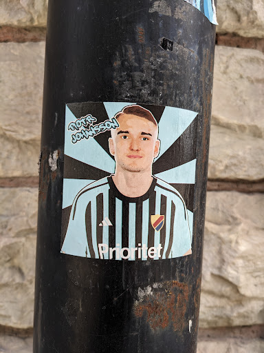 Street sticker notr JOHANSSON Prioritet