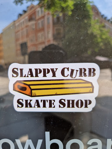 Street sticker Stockholm SLAPPY CURB SKATE SHOP